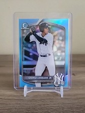 George Lombard Jr - 2025 Bowman Draft #BDC-43 Sky Blue Refractor