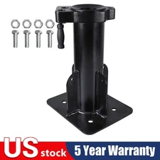 30000LBS 15" Fifth 5th Wheel To Gooseneck Adapter Hitch 2-5/16"Ball Trailer RV