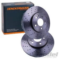 2x DENCKERMANN BREMSSCHEIBEN 295mm GELOCHT VORNE passend für MERCEDES A-KLASSE B 2x DENCKERMANN BREMSSCHEIBEN 295mm GELOCHT VORNE passend für MERCEDES A-KLASSE B