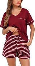 Women Pajama and Casual Wear Set Top Shorts