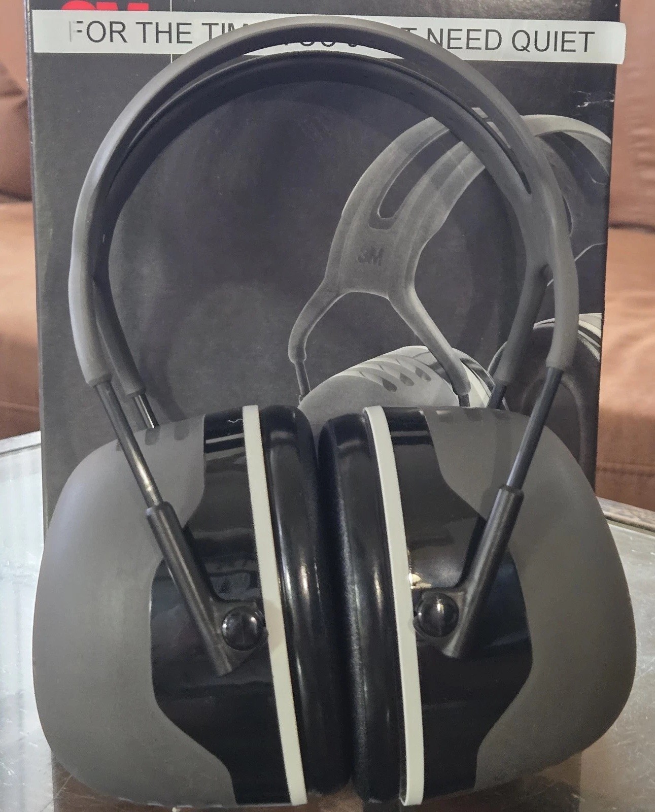 PELTOR 3M, EARMUFFS, MODEL: X5A, COLOR: BLACK/GRAY New Open Box