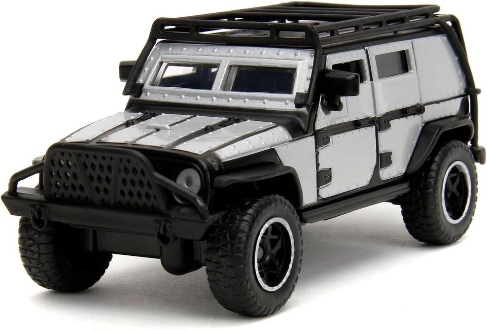 FAST FURIOUS 2 Modelli Auto JEEP WRANGLER DODGE CHARGER 1/32 JADA Toys - Immagine 3 di 4