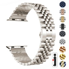 Stainless Steel Band Metal Strap For Apple Watch Ultra 2 49mm Series 1-9 38-45mm