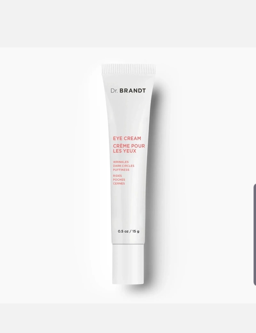 Dr. Brandt Eye Cream for wrinkles dark circles puffiness 15g/0.5oz Full