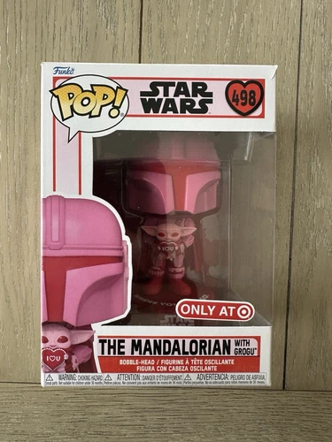 Funko Pop! Star Wars The Mandalorian With Grogu #498 (Target Exc) Vinyl Figure