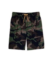 Boys Swim Trunks XL 14-16 CAMO Beach Shorts Camouflage Hunt Fish UPF 50 NWT