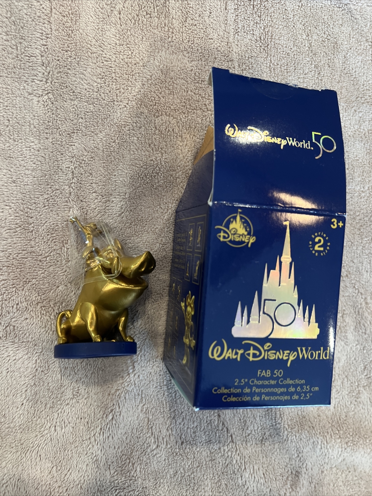 Timon and Pumbaa Disney World 50th Anniversary Fab 50 Mystery Figurine