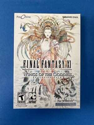 Final Fantasy XI Online: Wings of the Goddess PC, 2007 Brand New & Sealed
