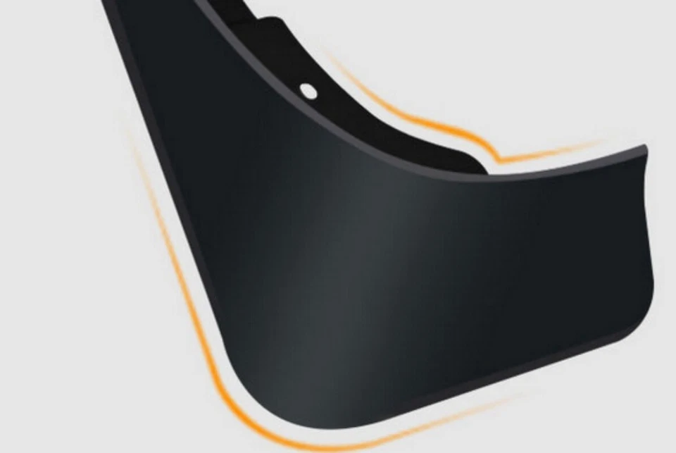 Guardabarros de plástico ABS para Volkswagen Touareg 2019-2021 4 piezas Foto 4 de 4