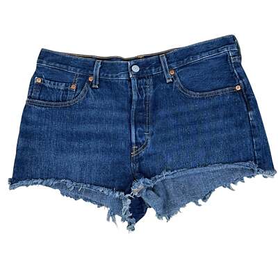 Levis 100% Cotton 501 Denim Cutoff Shorts Size 32 | eBay