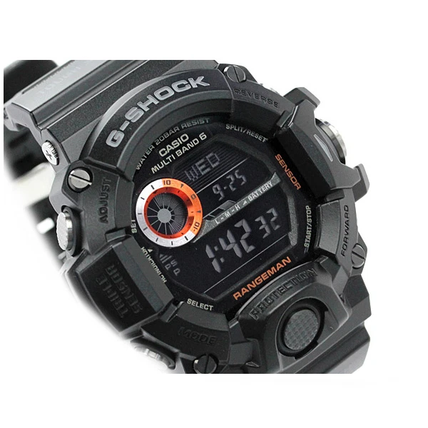 Orologio Uomo Casio G-SHOCK GW-9400BJ-1JF Master of G RANGEMAN Solar Atomic Digitale - Immagine 3 di 4