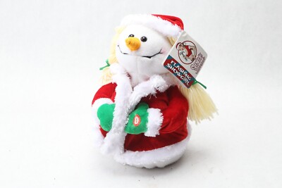 NWT Spencer's Naughty Flashing Snowgirl Christmas Snowman Magic