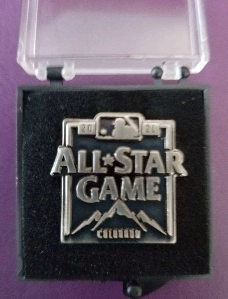 2021 MLB All-Star Game (in Colorado) Press Media Pin - WP Shohei Ohtani 1st ASG - Image 2 of 4