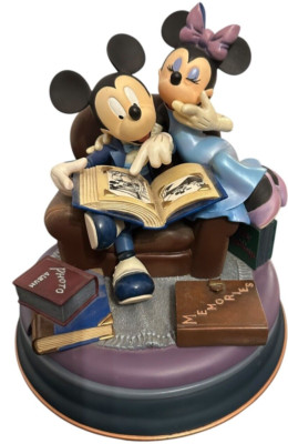 Disney Gallery Markrita Mickey & Minnie Mouse Trinket Pin Box 75 Years Together