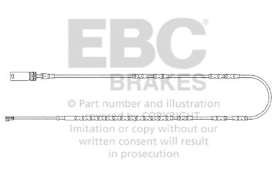EBC Brakes EFA137 Brake Wear Lead Sensor Kit Fits 10-13 128i 135i 335i xDrive M3