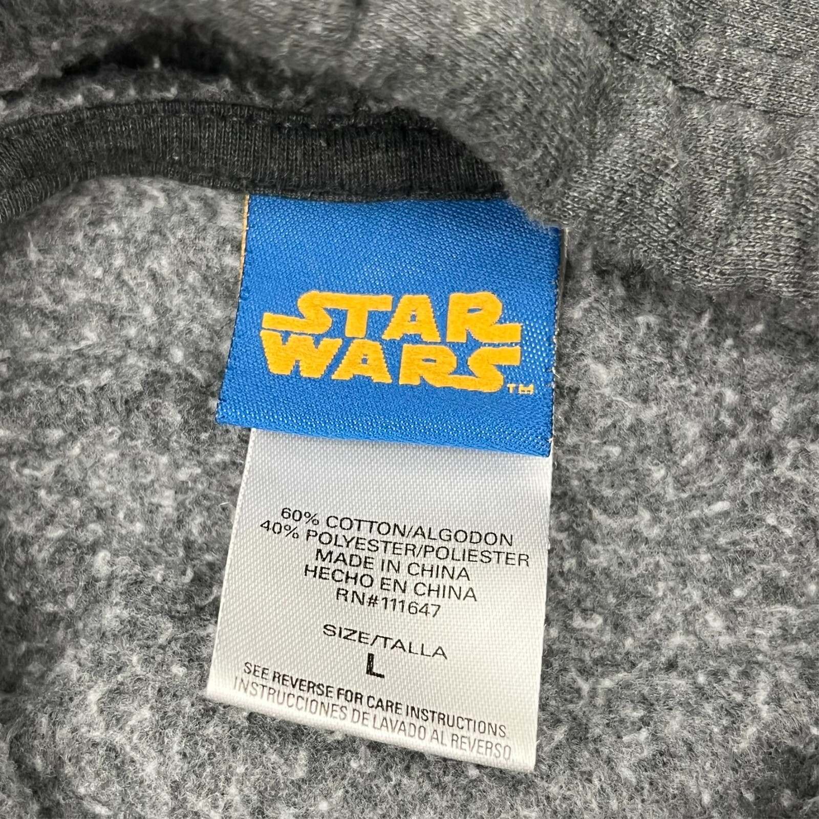Star Wars Gray & Blue Full-Zip Basic Jacket Women… - image 2