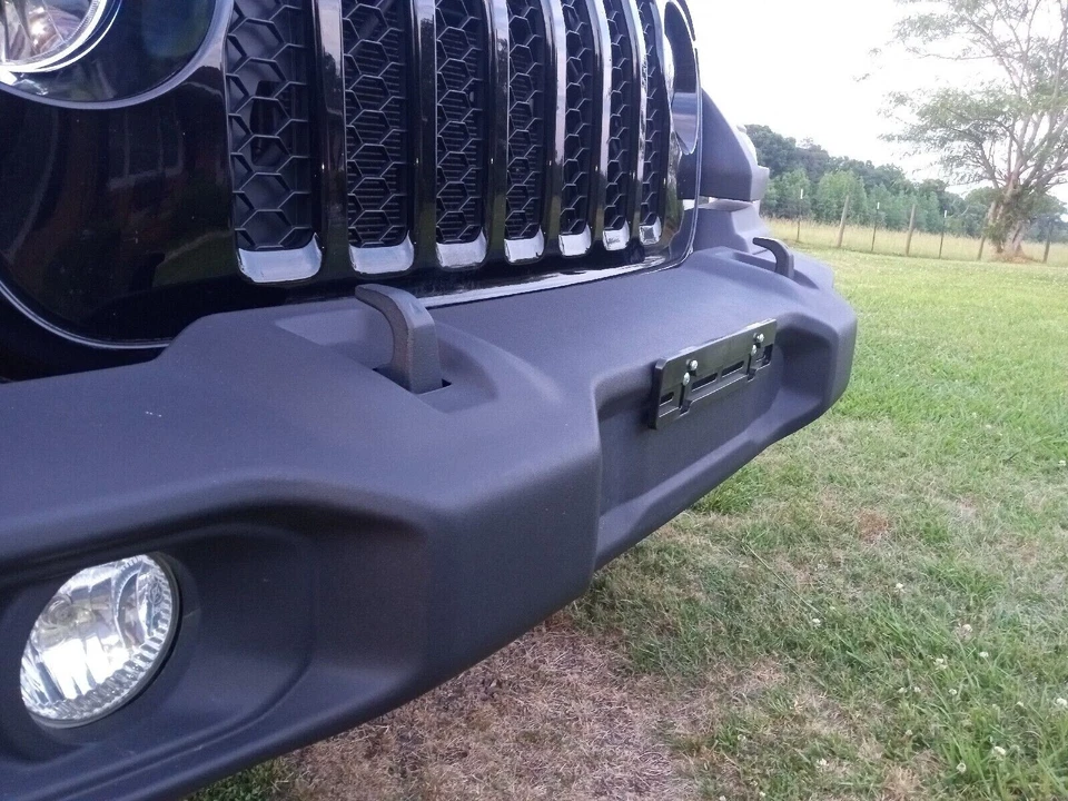 Soporte de placa frontal adaptador de montaje kit de parachoques soporte para JEEP nuevo Foto 3 de 4