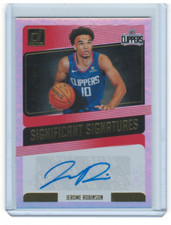 2018-19 Donruss Signature Series #59 Jerome Robinson Auto - NM-MT