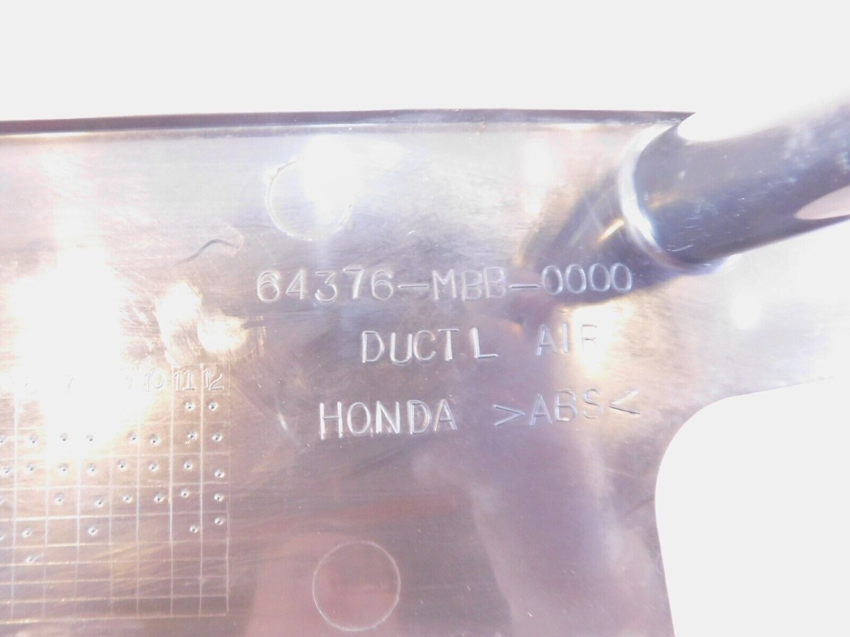 イブ Honda VTR1000F Super Hawk Firestorm VTR1000 Left Air Duct Fairing