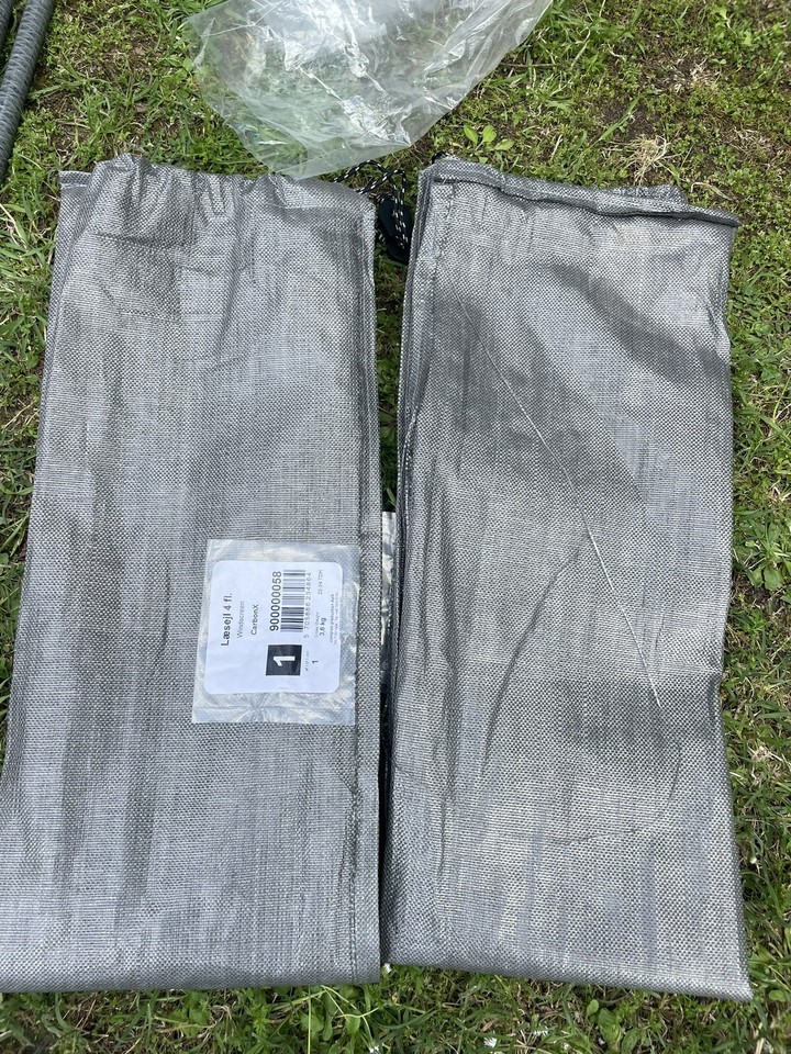 Isabella Windscreen Windbreak Windshield 4sided Ventus Granite/Black 5705886757547 eBay