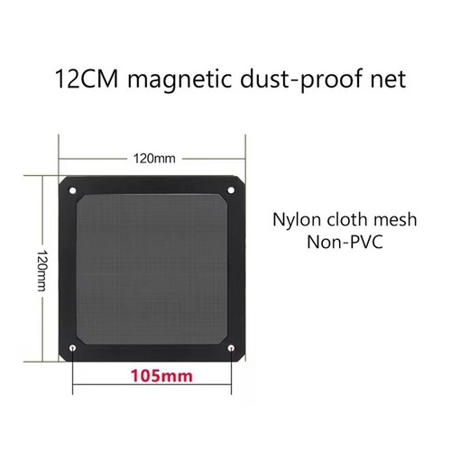 mit Loch PC Gehäuse Kühlventilator Staubfilter - Afbeelding 8 van 18