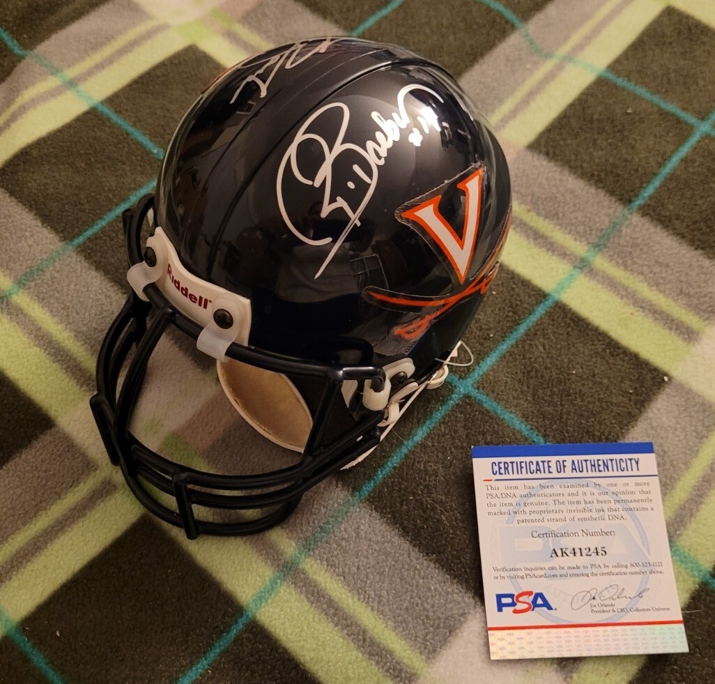 Tiki Barber Autographed Memorabilia 