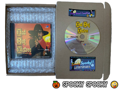 Mad Dog McCree Philips CDi - PAL sehr guter Zustand CIB - hochwertige Verpackung - Tracked