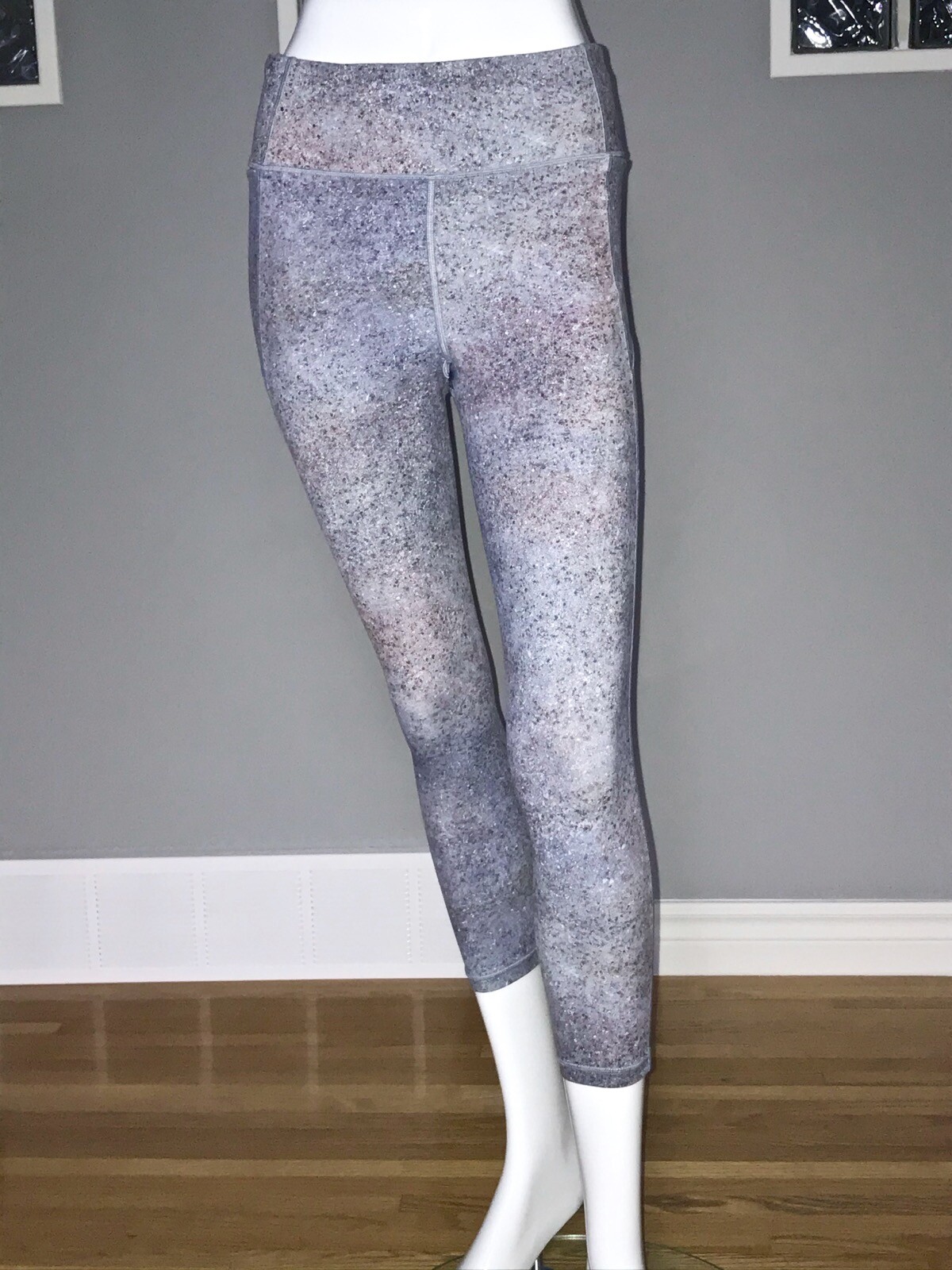 LULULEMON FINAL LAP CROP 8 SUMMER HAZE MULTI 23” PANT… Gem