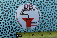 DB Dime Bag Skateboard Hardware Bolts OG Weed Z43A Vintage Skateboarding STICKER