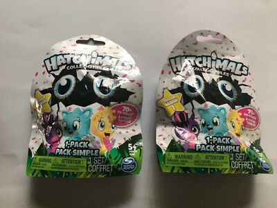 2 Hatchimals CollEGGtibles Blind Bag Season 1 Packs Collectible Stocking Stuffer