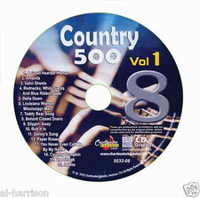 KARAOKE CHARTBUSTER CDG COUNTRY 500 VOL.1 DISC CB8532  8