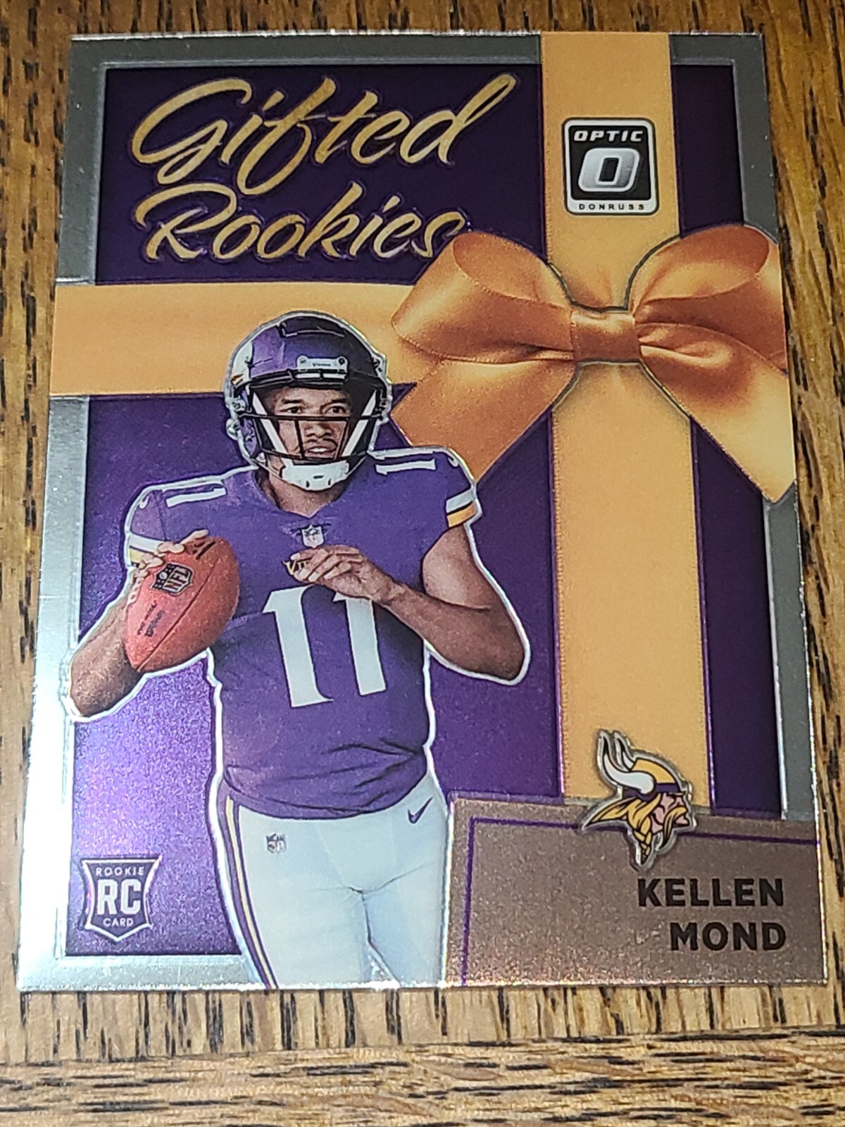 VIKINGS KELLEN MOND 2021 DONRUSS OPTIC GIFTED ROOKIES #GR-19 RC