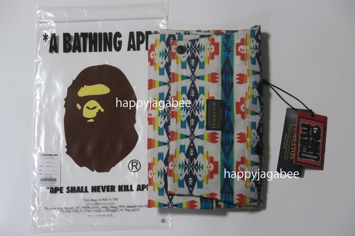 A BATHING APE Goods BAPE x PENDLETON APRON 1J20193909 P | eBay