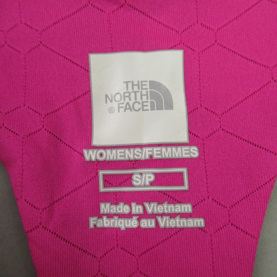 Camiseta sin mangas North Face para mujer pequeña rosa sin mangas ligera elástica secado rápido Foto 4 de 4