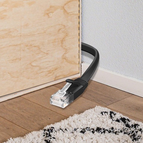 5m CAT 6 Netzwerkkabel Patchkabel Flachkabel RJ45 PC LAN Kabel Ethernet Flach - Bild 6 von 7