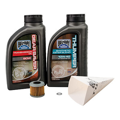 Change Kit Honda Trx450r 450r 450er Bel-ray 10w-40 Engine & 