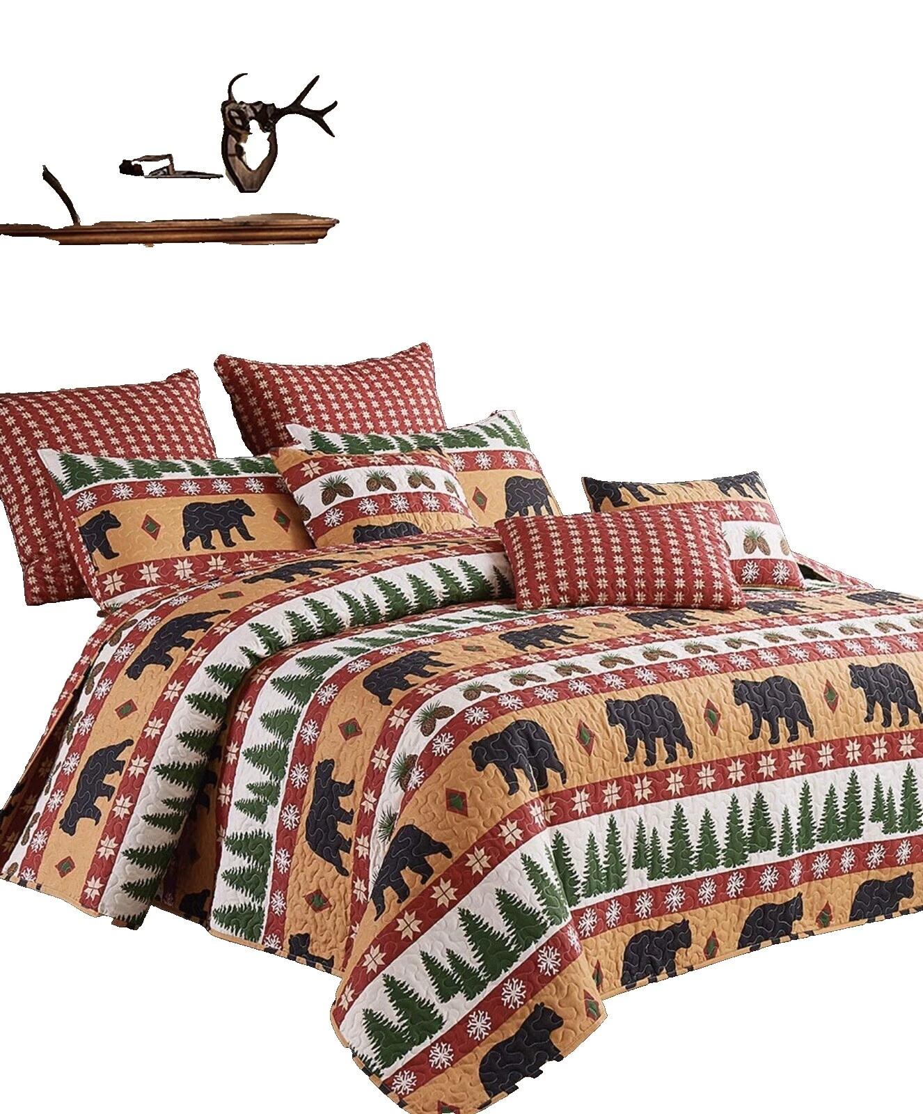 Poliéster Lodge Quilts