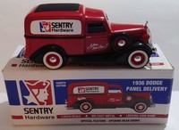 Liberty Classics Sentry Hardware 1936 Dodge Panel Delivery Van Bank W/key Liberty Classics Sentry Hardware 1936 Dodge Panel Delivery Van Bank W/key