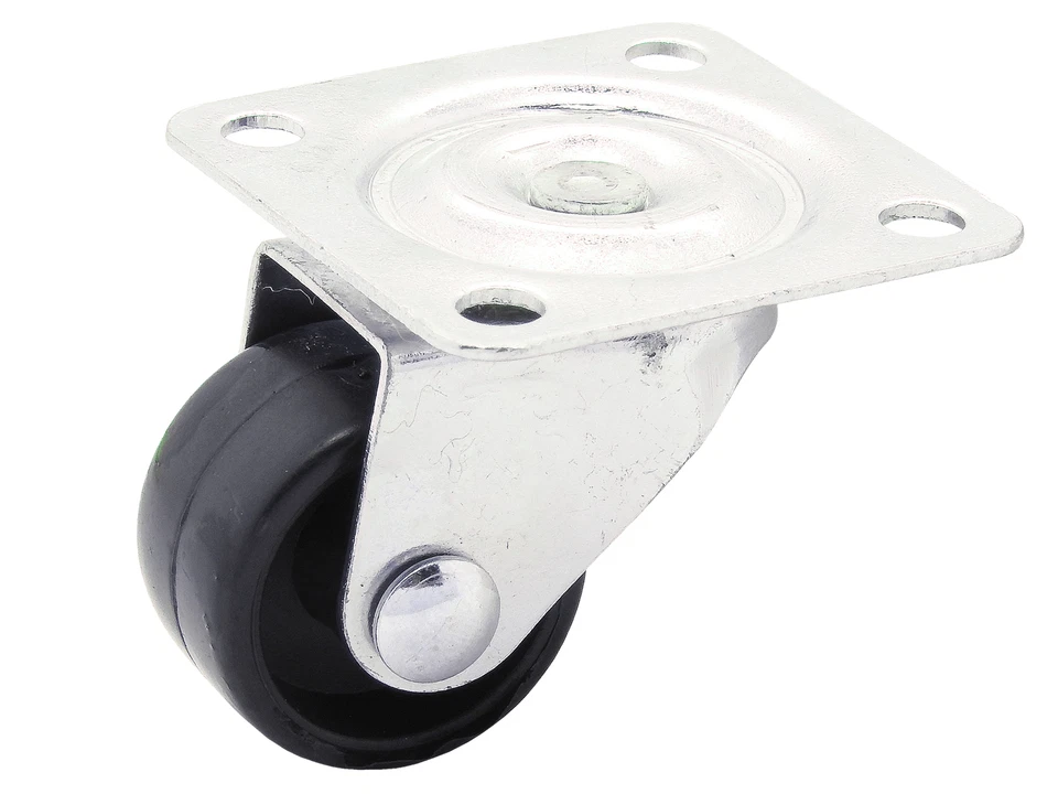 Möbelrolle Kastenrolle Lenkrolle Ø 15 25 30 40 50 mm Mini Transport Lauf Rollen - Bild 3 von 4