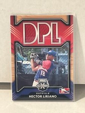 HECTOR LIRIANO 2022 Panini Elite Extra Edition Baseball DPL Patch Jersey