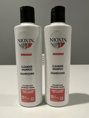 LOT OF  2 NIOXIN #4  SCALP THERAPY SHAMPOO  10.1FL OZ EA 33.3FL.OZ TOTAL