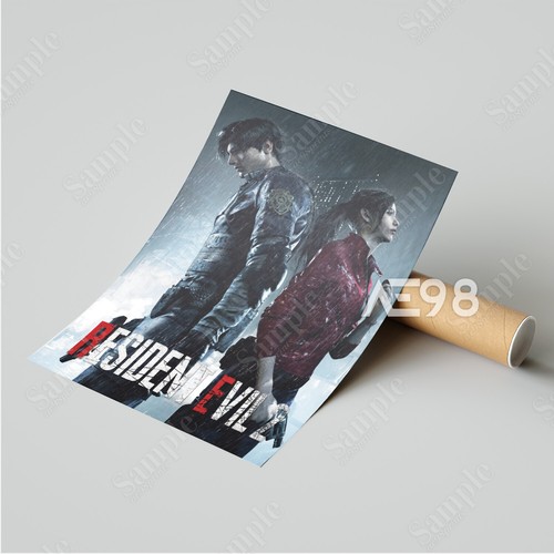 Resident Evil Video Game Poster Art Print Wall Home Room Decor CAPCOM PS XBOX PC - Picture 140 of 279