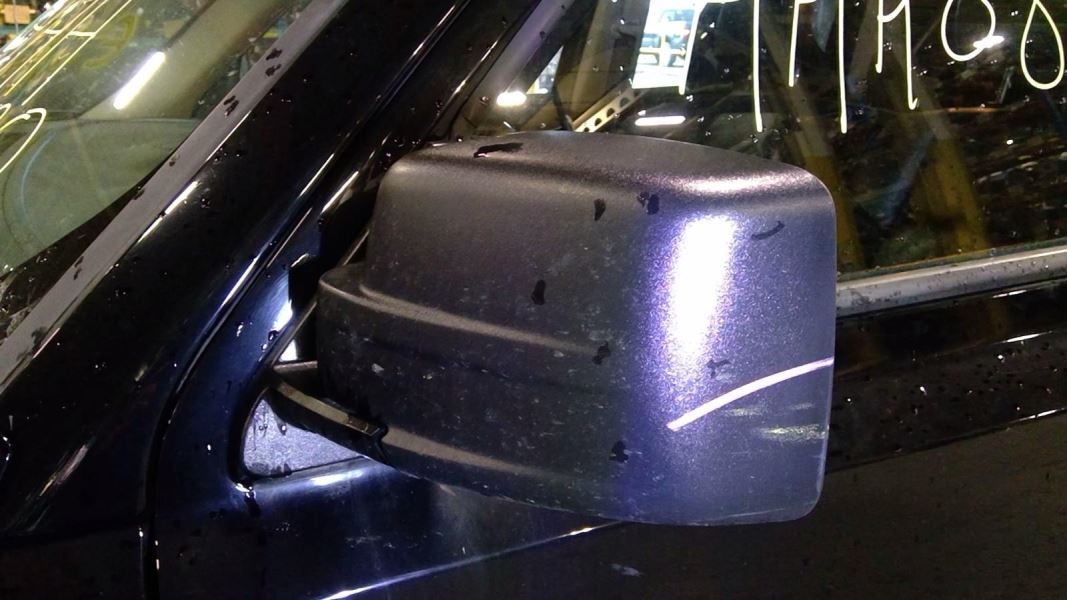 Driver Side View Mirror Moulded In Black Power Fits 13-15 PATRIOT 1419542