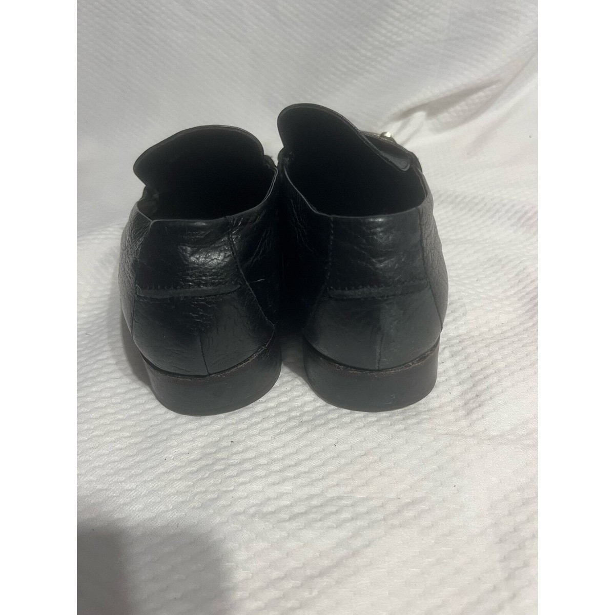 Gambinelli Made in Colombia size 42 black leather loafers | eBay