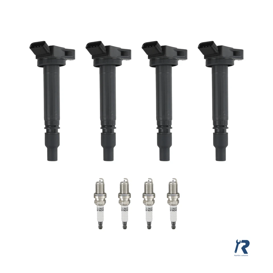 4 катушки зажигания + 4 свечи зажигания для Toyota Lexus Highlander 4runner UF507 - Изображение 3 из 4