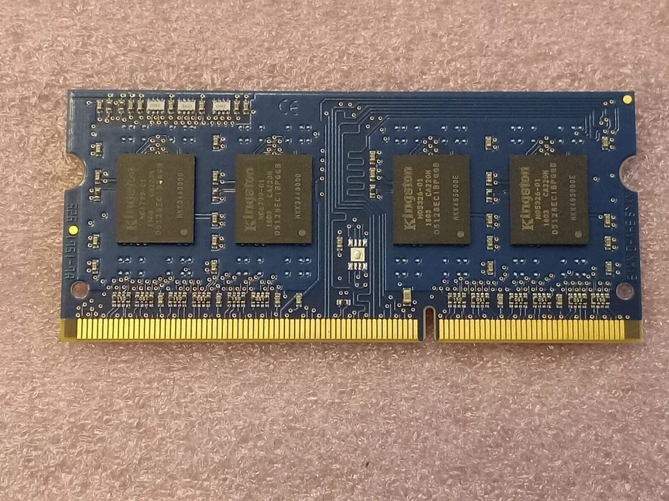 Kingston 8GB (3x4GB) PC3L-12800S DDR3 SO-DIMM Laptop Memory RAM KNWMX1-ETBS - Image 3 of 4
