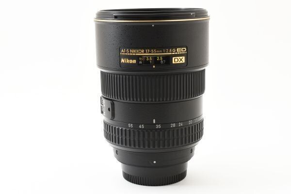 Nikon AF-S DX NIKKOR 17-55mm f/2.8G IF-ED Zoom Lens Black | eBay