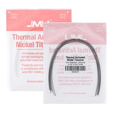100pcs Orthodontic Thermal Activated NiTi Arch Wire for Braces Over-Expanded