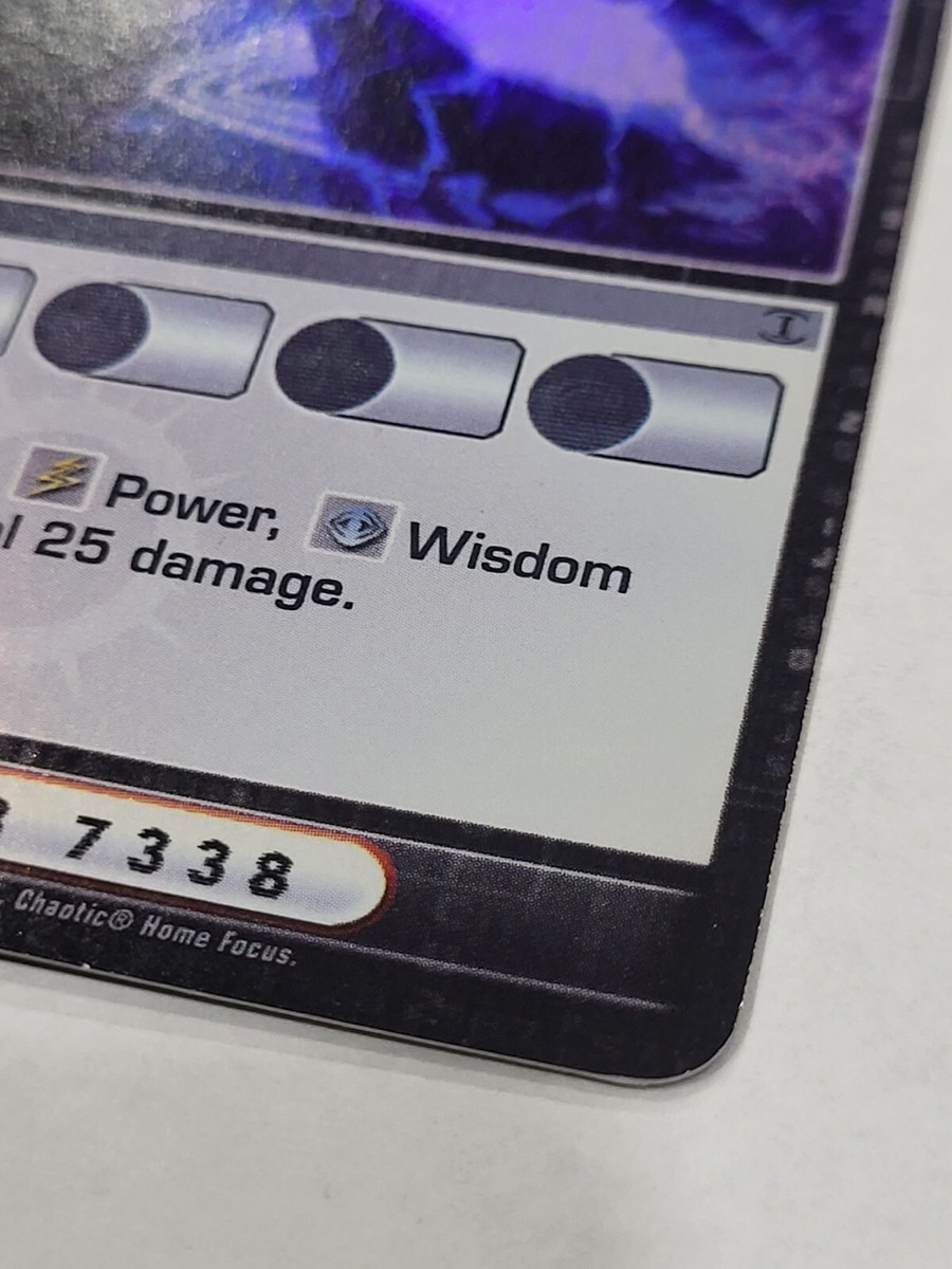 Chaotic Mindful Finish 90/222 BTD 1st Edition Super Rare Attack