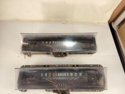 1970 Chevy Nova Dash Gauge Clusters Speedometer Pair Of 2 PARTS OR REPAIR